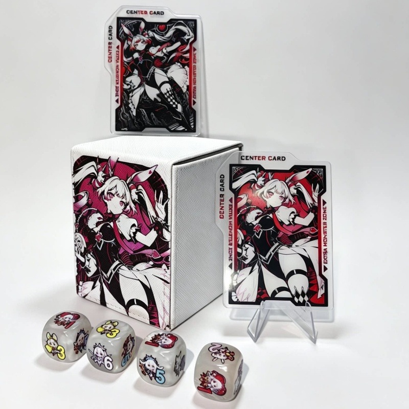 Board Game Yugioh - Cocok untuk Yu-Gi-Oh! Maliss Playmat/Kotak Kartu/Dadu/Kartu
