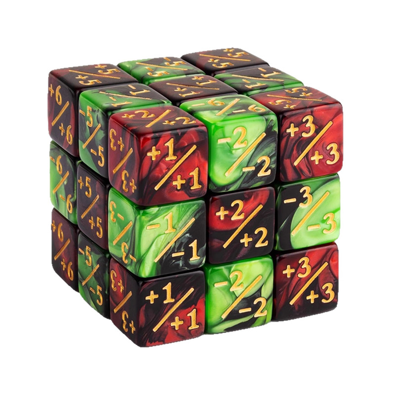 Game Token Counter - 10 Buah Dadu Penghitung Token, Dadu