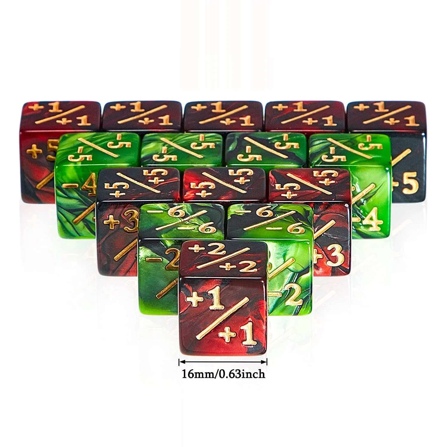 Game Token Counter - 10 Buah Dadu Hitung 6 Sisi