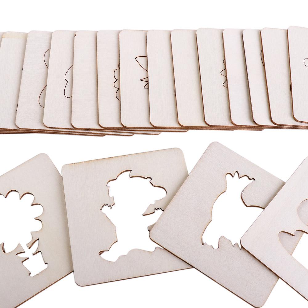 Board Game Template - Kit Stensil Gambar untuk Game, Stensil