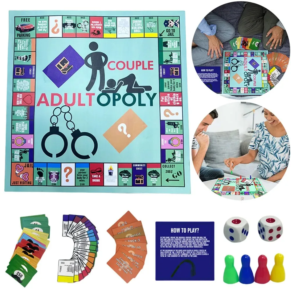 Board Game Unmatched - Permainan Papan Adultopoly untuk Pasangan, Permainan