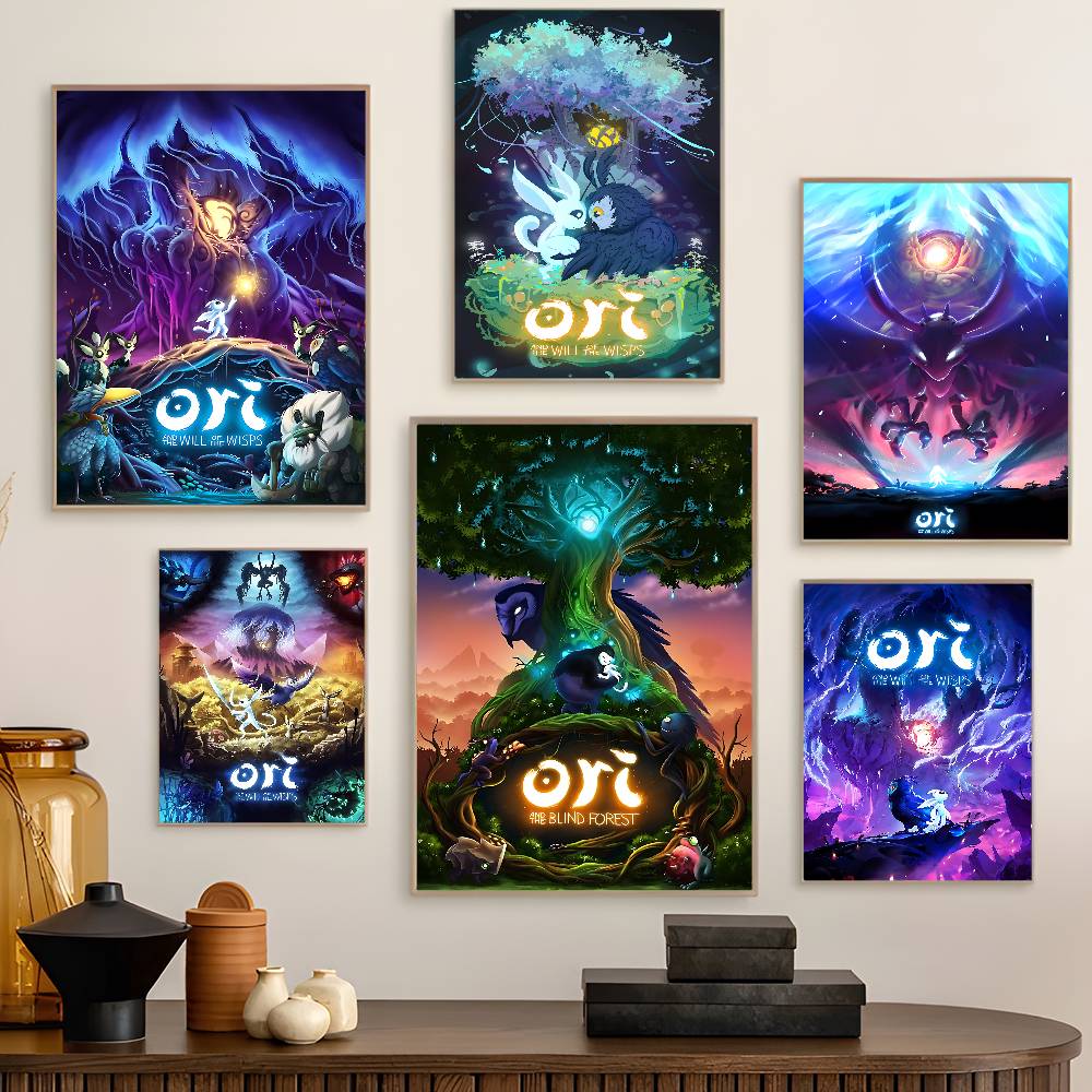 Board Game Cafe - Poster Tempel Film Game O-Ori Papan