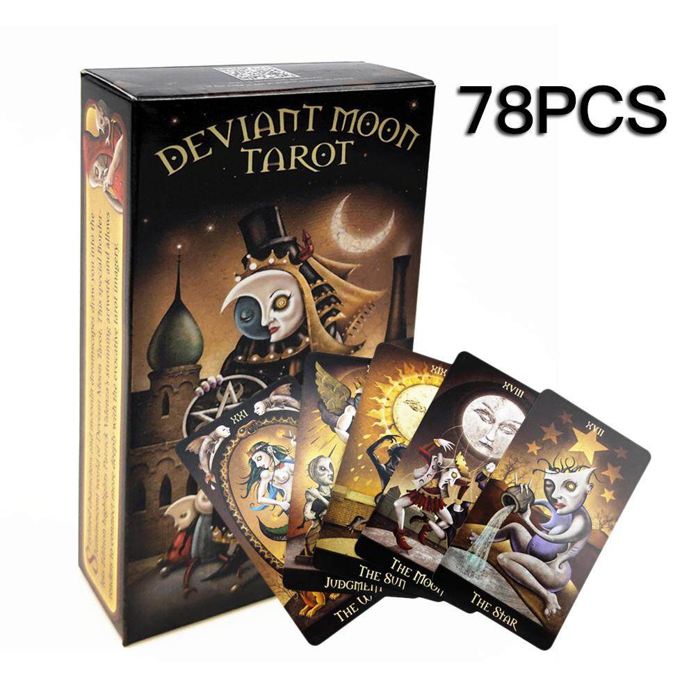 Board Game Oracle - Kartu Tarot bulan Deviant | Ukuran
