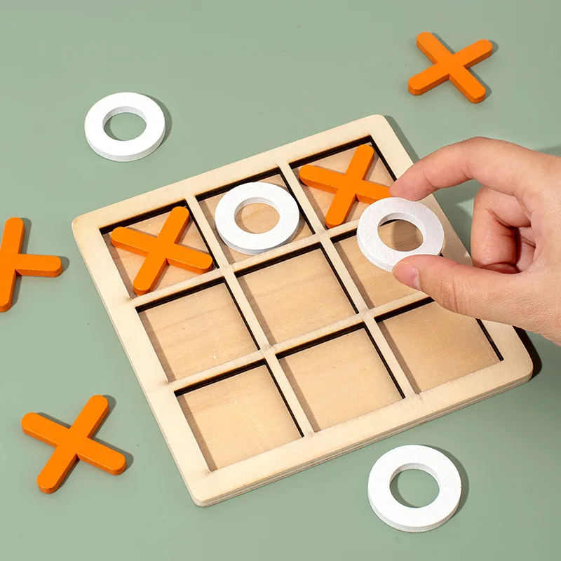 5pcs Permainan Tic Tac Toe Kay - Board Game Template ulasan dan harga