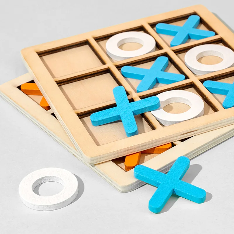 5pcs Permainan Tic Tac Toe Kay - Board Game Template ulasan dan harga