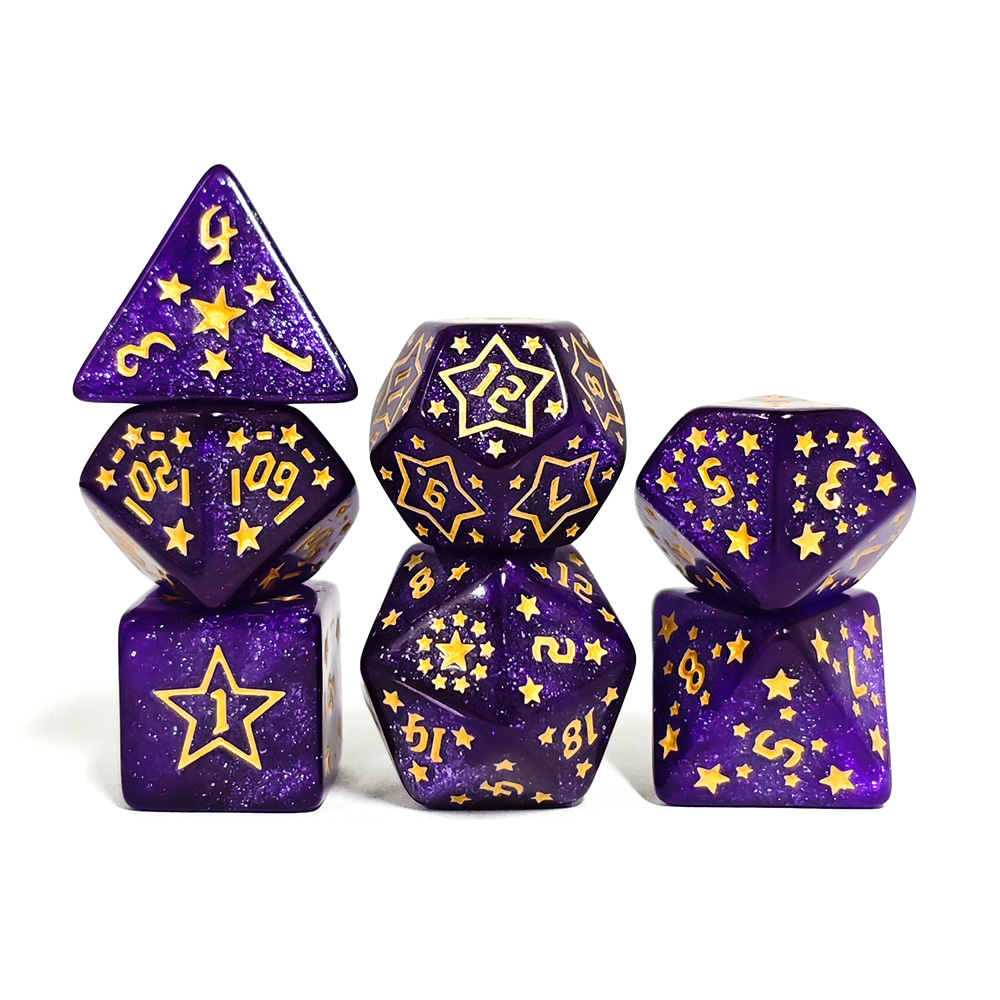 Set Dadu Permainan Papan, Dadu - Dice Set Polyhedral ulasan dan harga