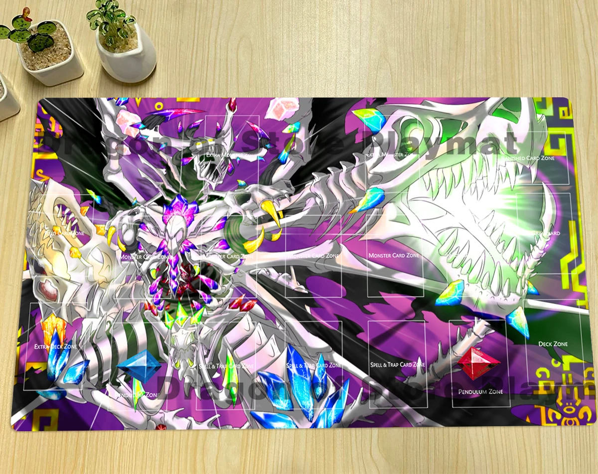 YuGiOh Playmat menampilkan tee - Board Game Yugioh ulasan dan harga