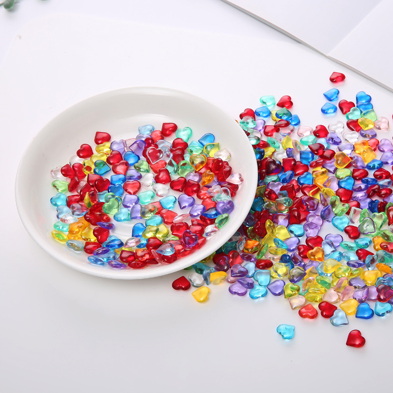 100 buah 10*4mm bentuk hati ak - Board Game Loop ulasan dan harga
