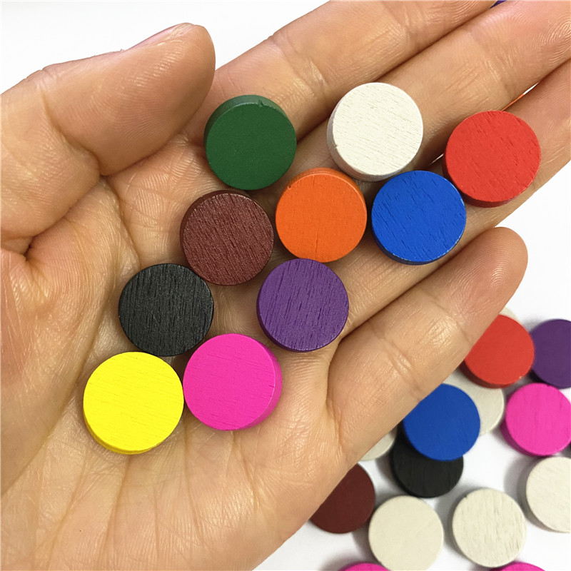 50 buah 15*5MM 11 warna Disk k - Board Game Loop ulasan dan harga