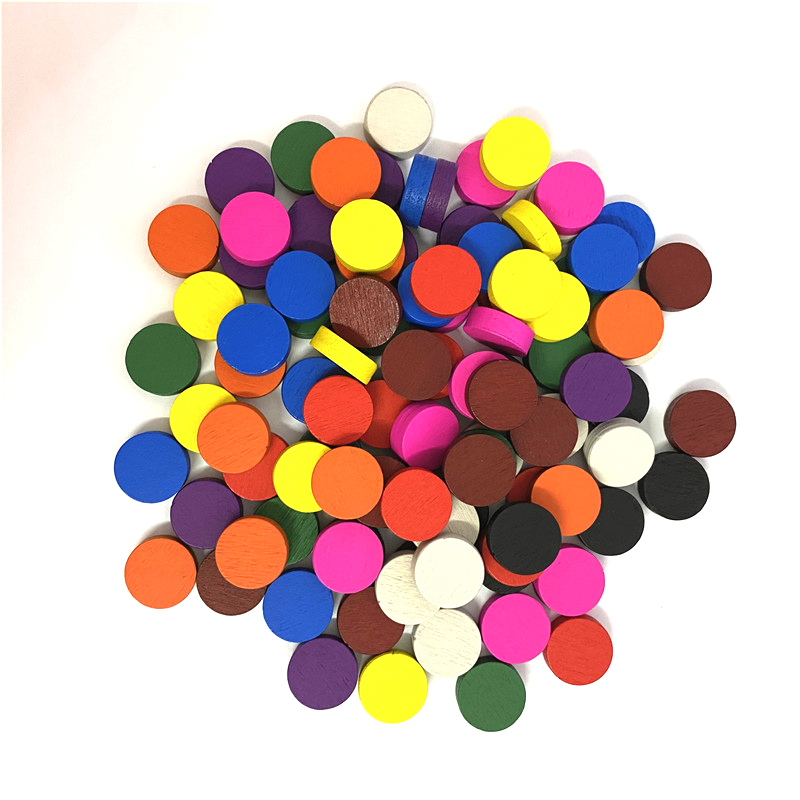 50 buah 15*5MM 11 warna Disk k - Board Game Loop ulasan dan harga