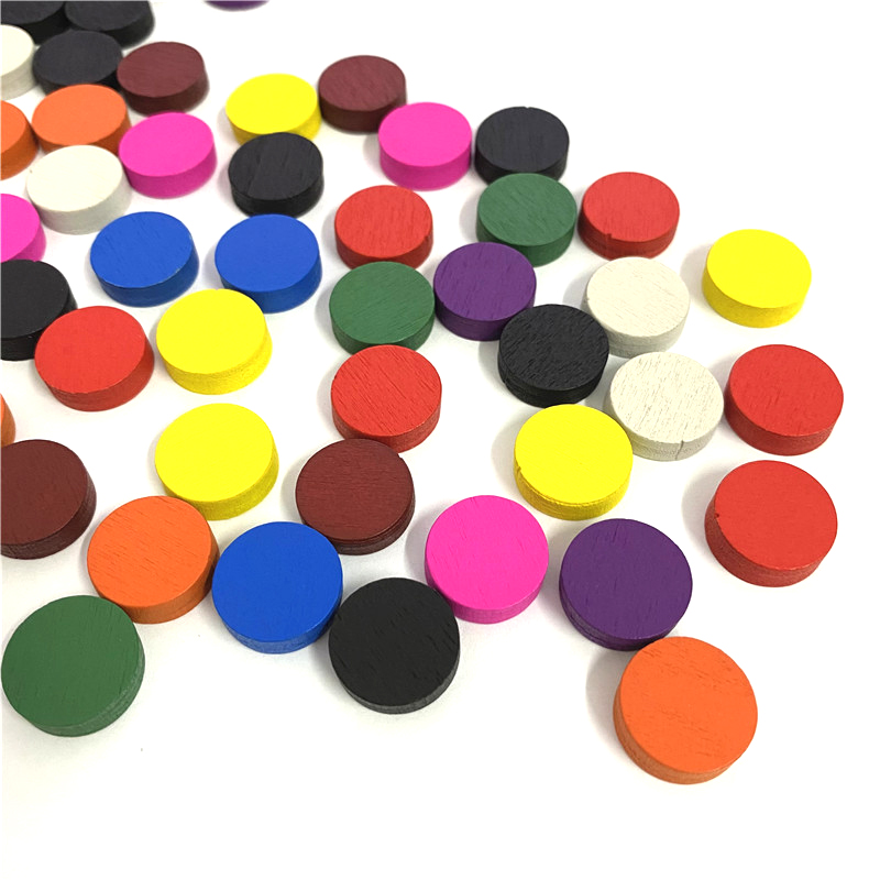 50 buah 15*5MM 11 warna Disk k - Board Game Loop ulasan dan harga