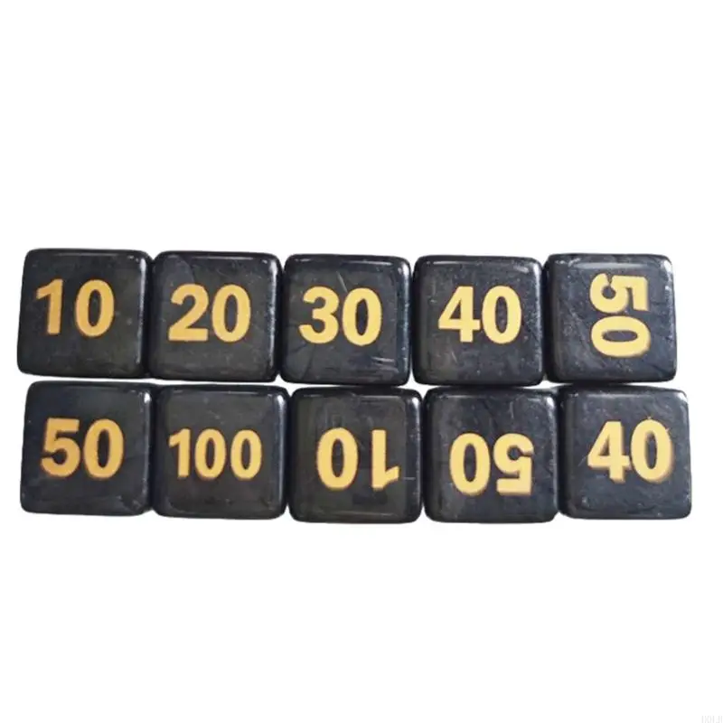 10 Buah/Set Set Kubus Dadu 14M - Board Game Loop ulasan dan harga