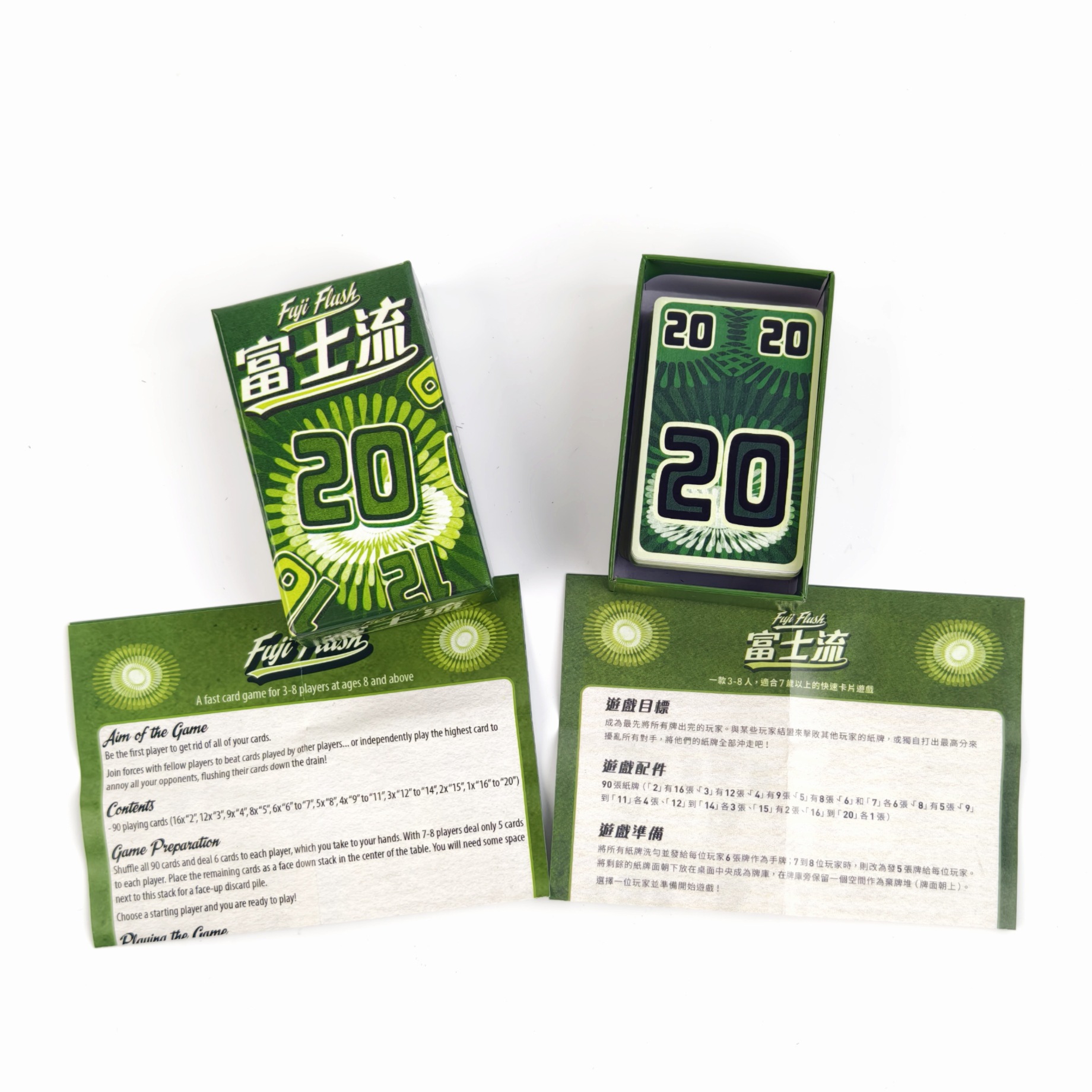 Fuji Flush |   Permainan kartu - Board Game Template ulasan dan harga