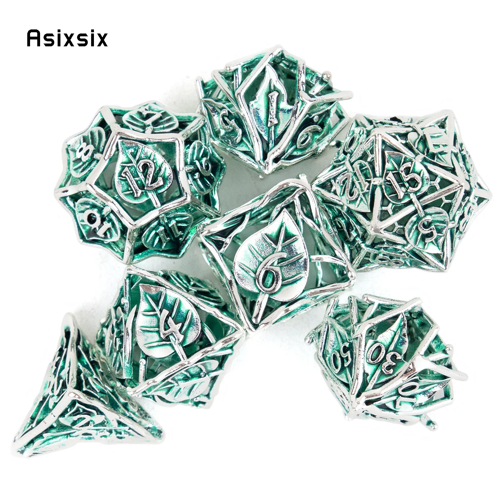 Dadu Logam, Cocok untuk Permai - Dice Set Polyhedral ulasan dan harga