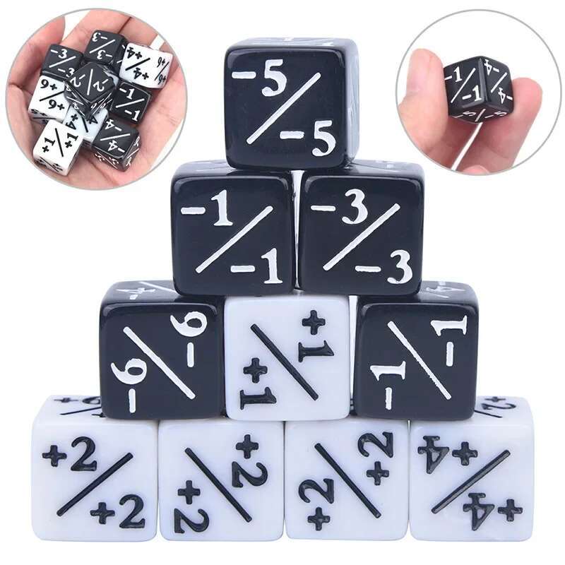 10 Buah Dadu Hitung 6 Sisi 16m - Game Token Counter ulasan dan harga