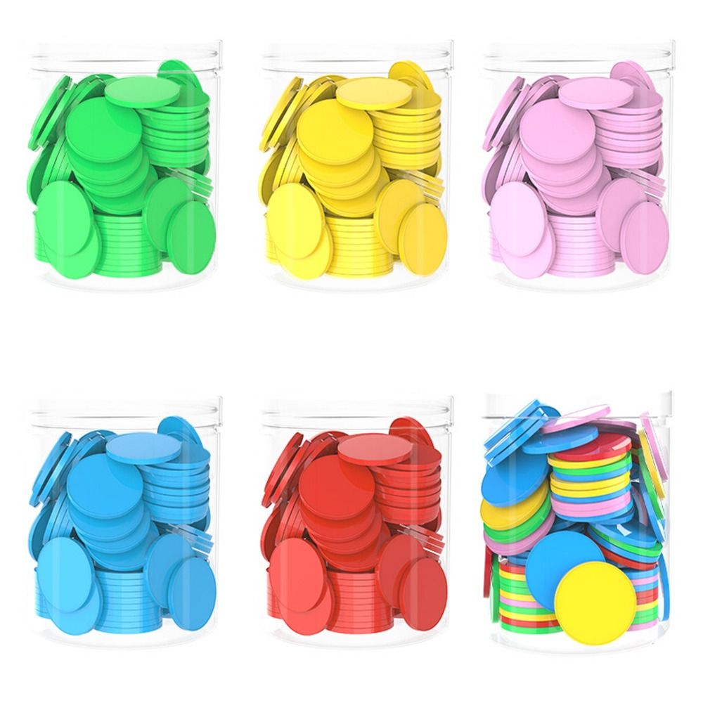 100 Buah Chip Penghitung Plast - Board Game Loop ulasan dan harga