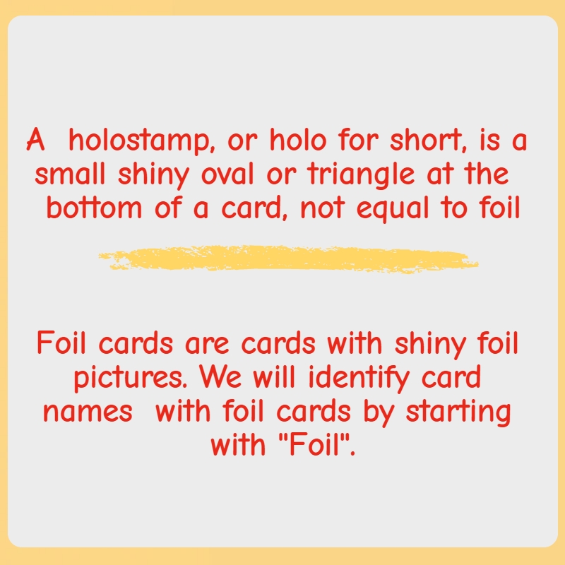 Kartu Proxy TCG Foil 