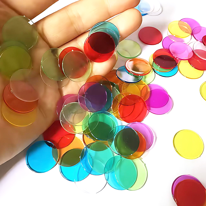 100/200 Buah 19Mm Chip Hitung  - Board Game Loop ulasan dan harga