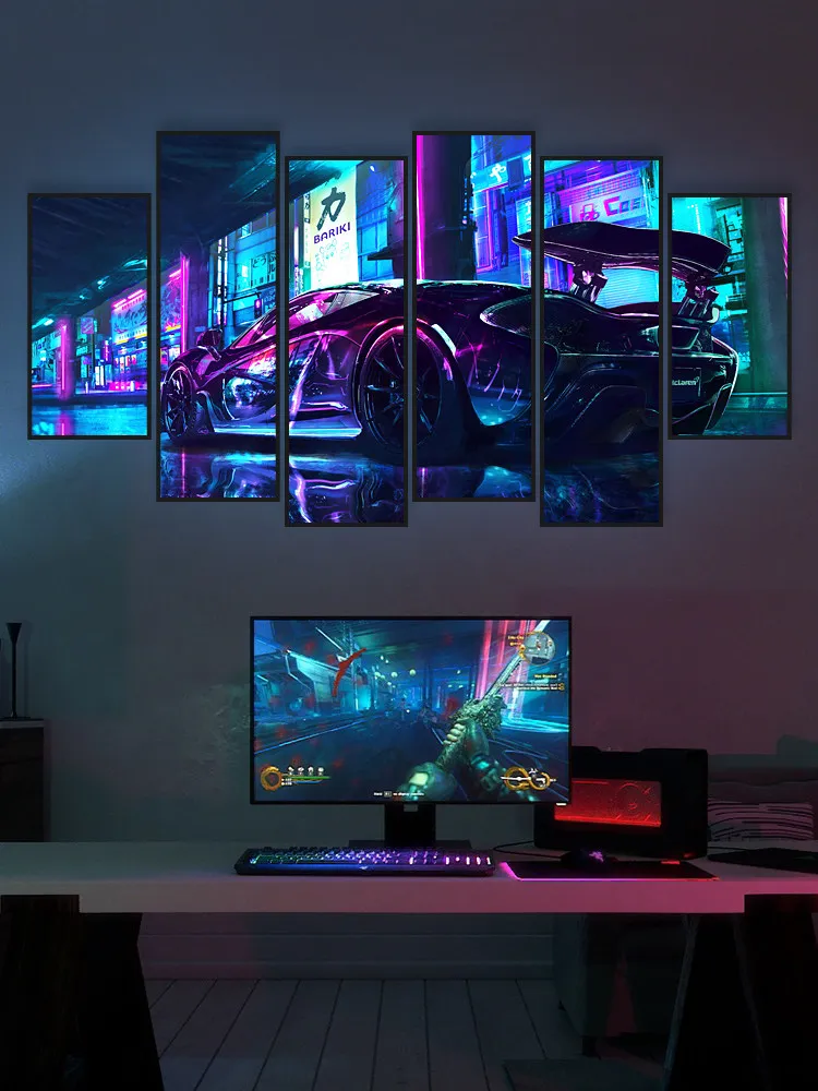 Lukisan dekoratif ruang e-spor - Board Game Cafe ulasan dan harga
