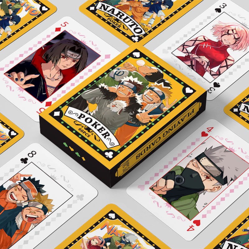 Kartu Poker Animasi Naruto One - Board Game Naruto ulasan dan harga
