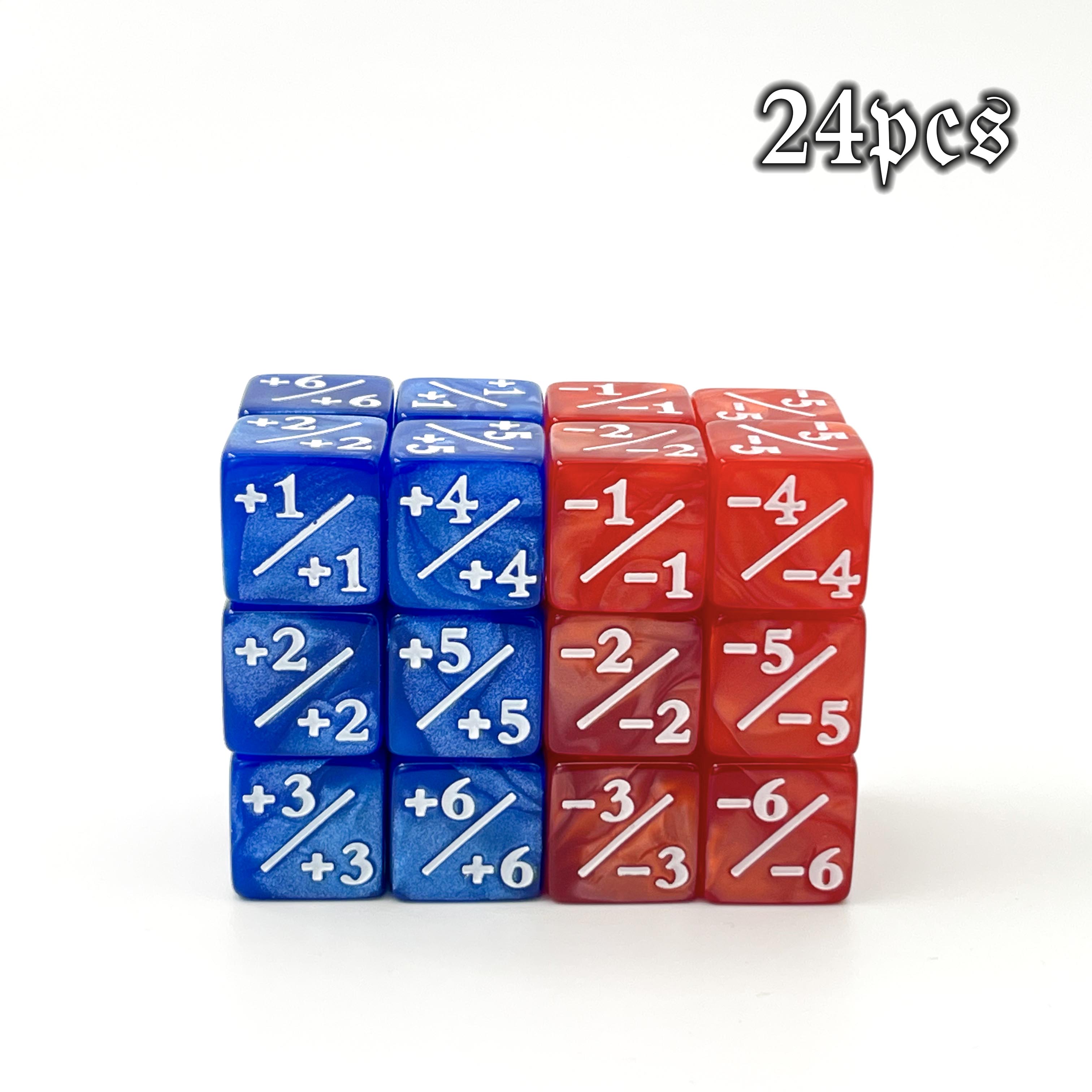 24 Buah Set Dadu MTG Dice Coun - Game Token Counter ulasan dan harga