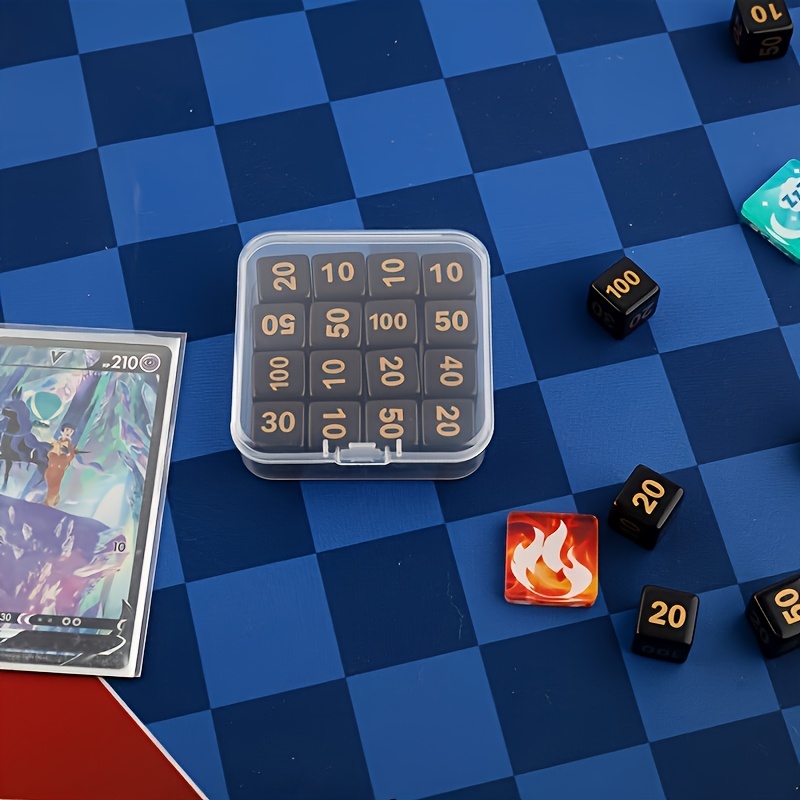 10 Buah Dadu Token PTCG, Dadu  - Game Token Counter ulasan dan harga