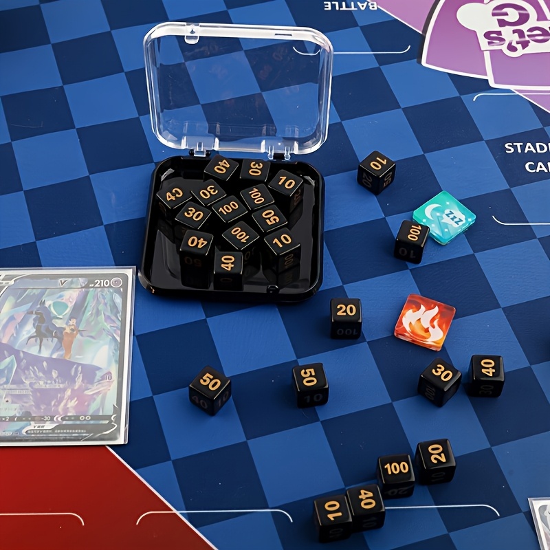 10 Buah Dadu Token PTCG, Dadu  - Game Token Counter ulasan dan harga