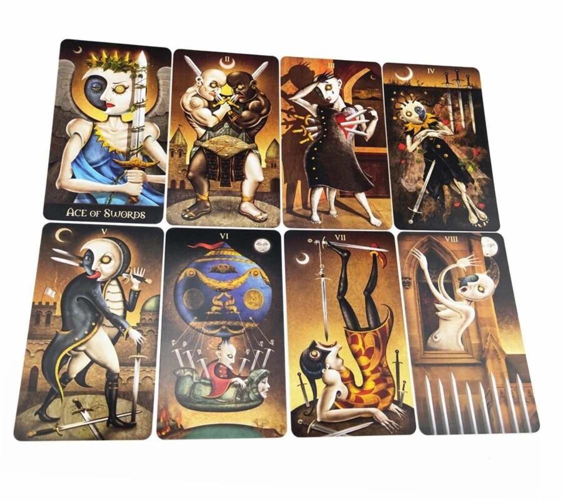 Kartu Tarot bulan Deviant | Uk - Board Game Oracle ulasan dan harga