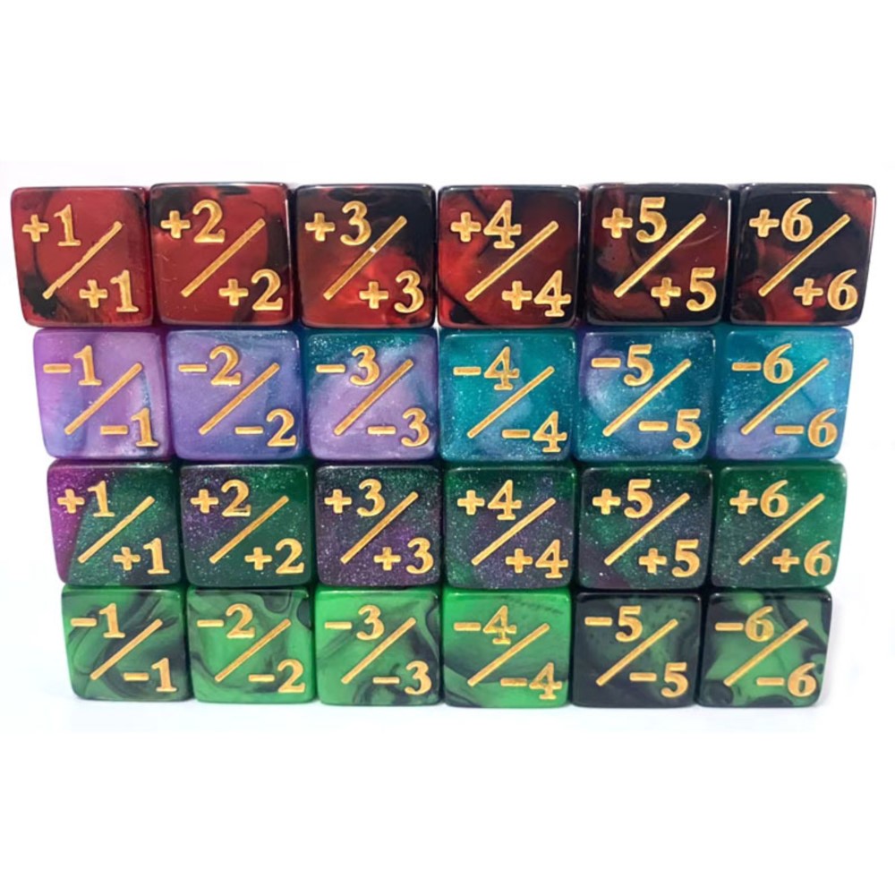 10 Buah Penghitung Dadu 6 Sisi - Game Token Counter ulasan dan harga