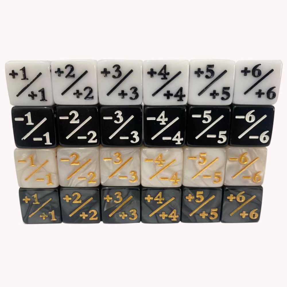10 Buah Penghitung Dadu 6 Sisi - Game Token Counter ulasan dan harga