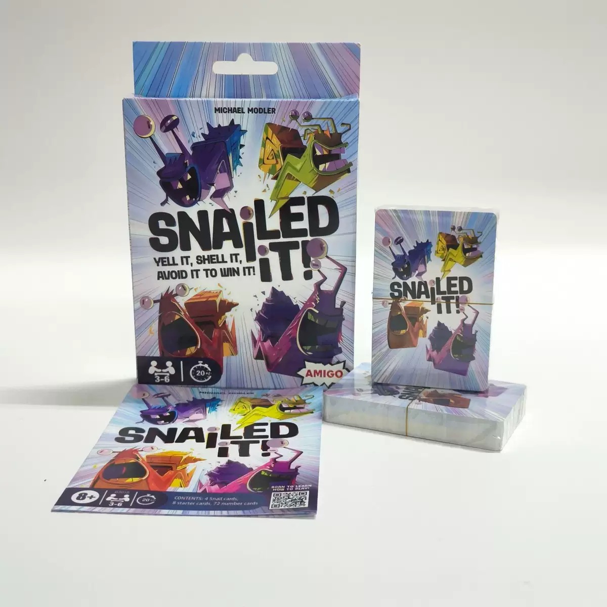 Kartu permainan papan Snailed  - Board Game Solo ulasan dan harga
