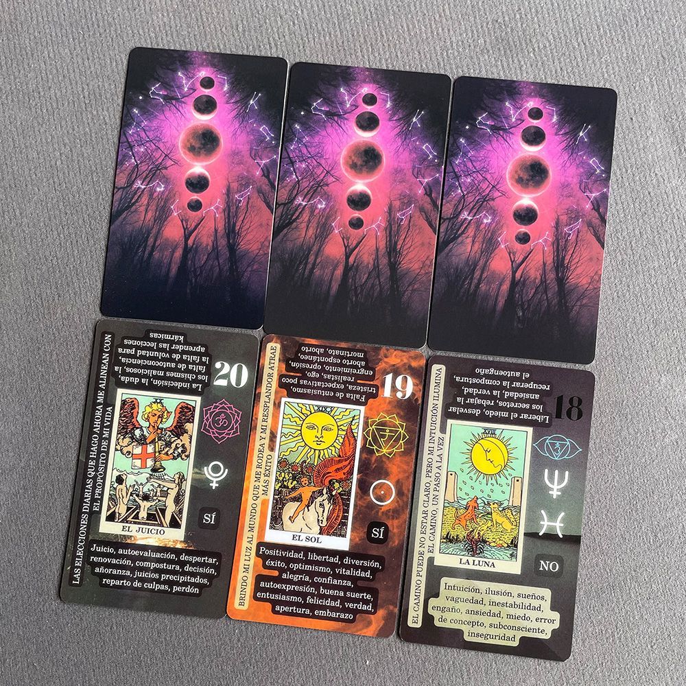 78 Buah Kartu Tarot Leaning da - Board Game Oracle ulasan dan harga